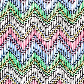 Kaffe Fassett Collective - February 2023 - Beaded Curtain Pastel Yardage Primary Image