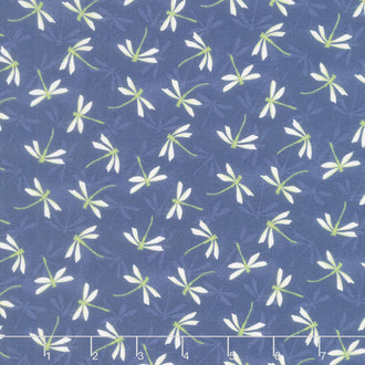 Lakefront - Dragonfly Toss Navy Yardage