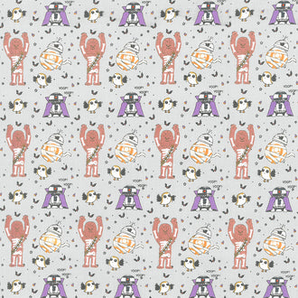 Character Halloween III - Rebel Costume Party Grey Yardage