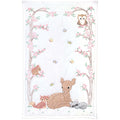 Deer & Friends Embroidery Crib Quilt Top