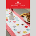 Snowball Cheer Table Topper Pattern by Missouri Star