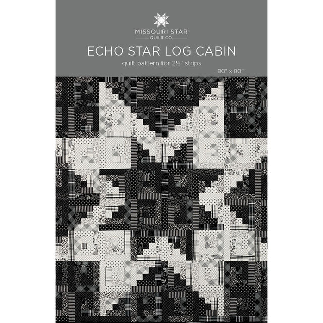 Echo Star Log Cabin Quilt Pattern by Missouri Star Primary Image