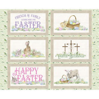 Monthly Placemat Panels - April Easter Placemat Multi Panel