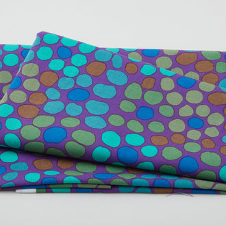Kaffe Fassett - Classics Flower Dot Purple 2 Yard Cut