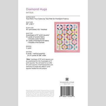 Digital Download - Diamond Hugs Quilt Pattern by Missouri Star Alternative View #1