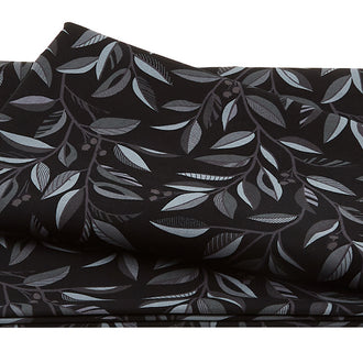 Divine Vines - Serpentine Vine Black 118" Wide Backing 3 Yard Cut