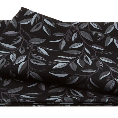 Divine Vines - Serpentine Vine Black 118" Wide Backing 3 Yard Cut