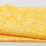 Wildflower Batiks - Leaves and Ferns-Gold 2 Yard Cut Primary Image