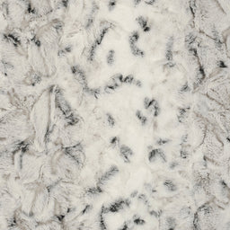 Luxe Cuddle® - Snowy Owl Alloy Yardage Primary Image