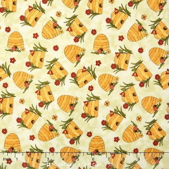 Garden Days - Beeskeep Sage Yardage
