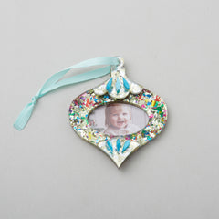 Celebration Layered Acrylic Photo Ornament