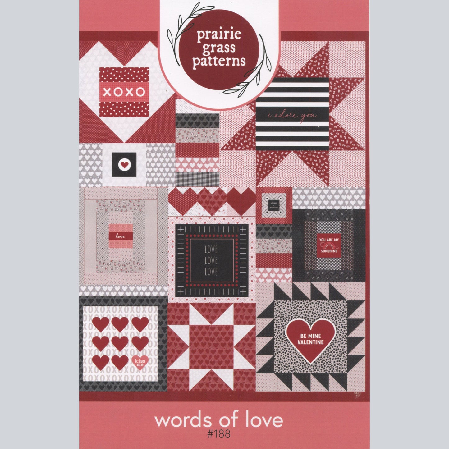Words of Love Quilt Pattern Primary Image