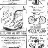 Sew Journal - Vintage Sew Ads White Yardage Primary Image