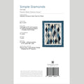 Digital Download - Simple Diamond Quilt Pattern by Missouri Star