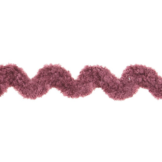 Chenille Ric Rac - 5/8" Grape
