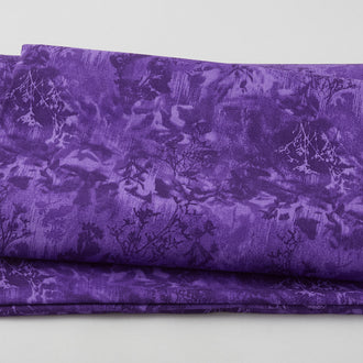 Lumina - Abstract Foliage Lilac 108" Wide 3 Yard Cut