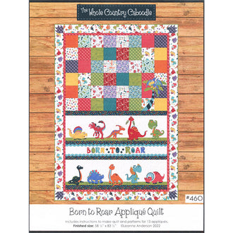 Born to Roar Appliqué Quilt Pattern