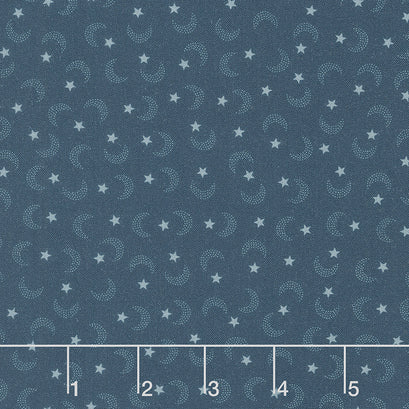 Grandpa's Journal - Moon Navy Yardage
