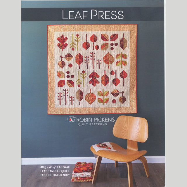 Leaf Press Quilt Pattern Primary Image