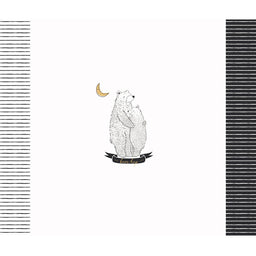 Capsule Pine Lullaby - Bear Hug White Black Panel Primary Image