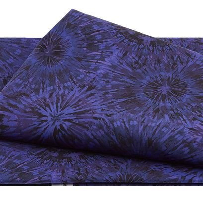 Fanfare - Monotone Tie Dye Royal 108" Wide 3 Yard Cut