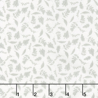 Guess How Much I Love You - Pink Leaves Light Taupe Yardage