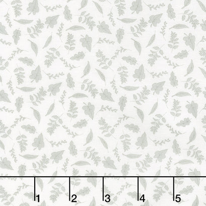 Guess How Much I Love You - Pink Leaves Light Taupe Yardage