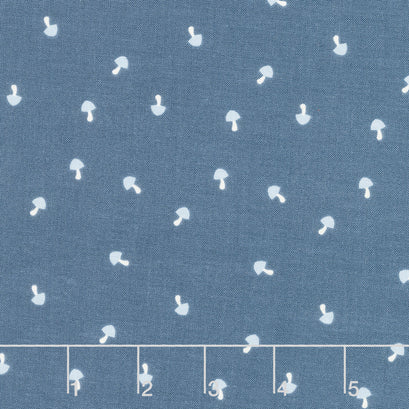 Live Love Glamp - Mushrooms Denim Yardage