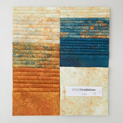 Stonehenge Gradations II - Oxidized Copper Tiles