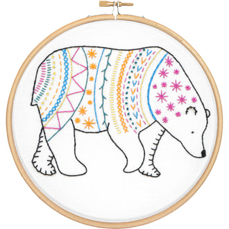 Bear Embroidery Kit