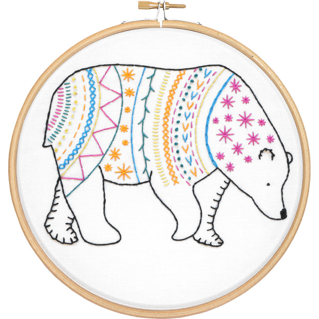 Bear Embroidery Kit Primary Image