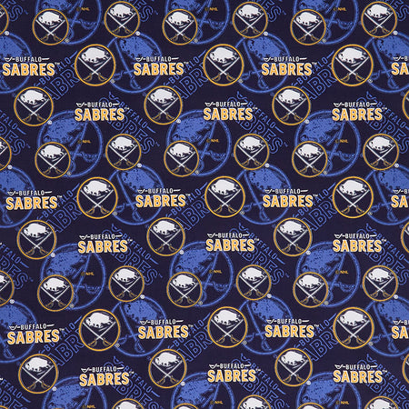 Buffalo Sabres NHL Cotton Fabric – Aurora Sewing Center
