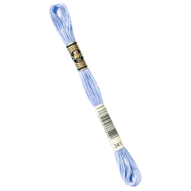 Blue Dmc Thread DMC Embroidery Floss - 341 Light Blue Violet