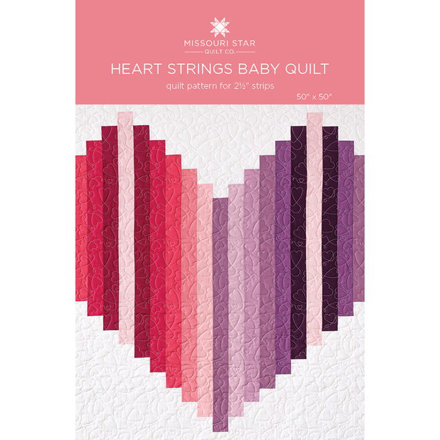 Heart Strings Baby Quilt Pattern by Missouri Star Primary Image