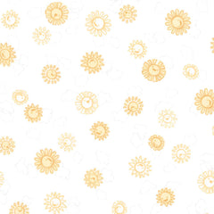 Cozy Cotton Flannels - Over the Moon Full Collection Suns Sunshine Yardage