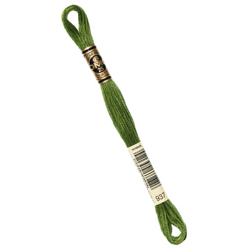 DMC Embroidery Floss - 937 Medium Avocado Green Primary Image