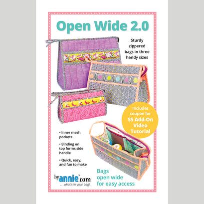 Open Wide 2.0 Bag Pattern