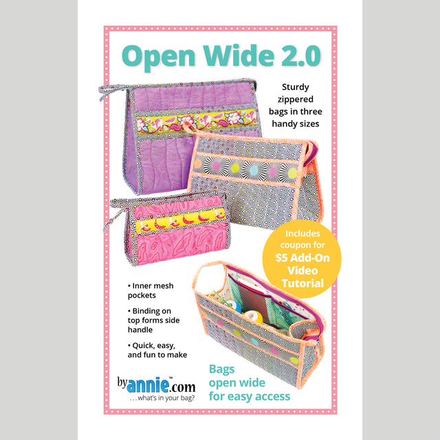 Open Wide 2.0 Bag Pattern Primary Image