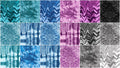 Shibori Favorites 10" Squares Alternative View #2