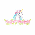 Unicorn Embroidery Pillowcase Set Alternative View #1