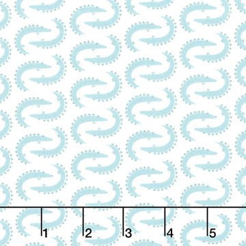 Wild One Flannel - Oh Snap! White Yardage Primary Image