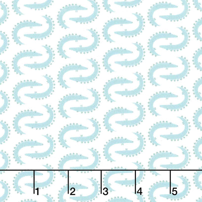 Wild One Flannel - Oh Snap! White Yardage