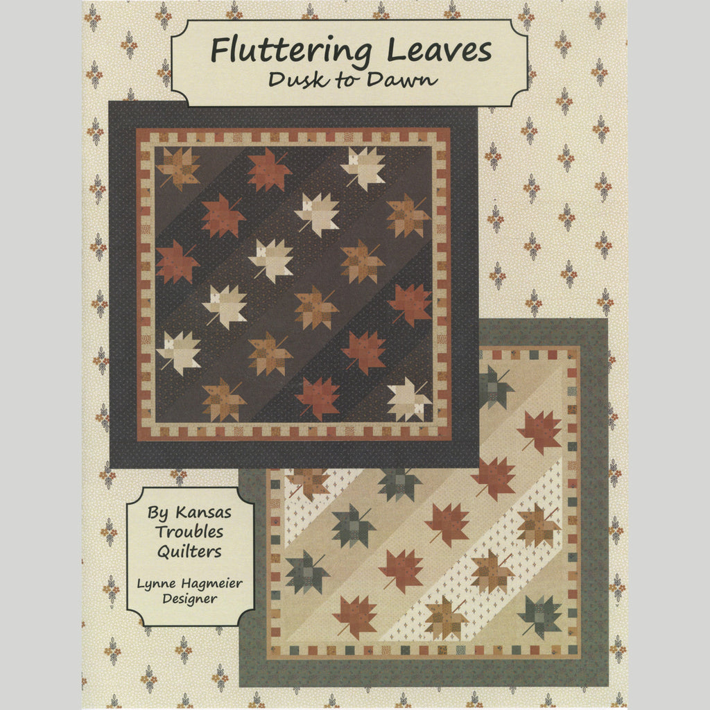 Fluttering Leaves Dusk to Dawn Quilt Pattern Primary Image