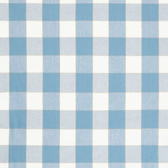 Easy Living Toweling - Large Gingham Sky 18" Wide Toweling Yardage