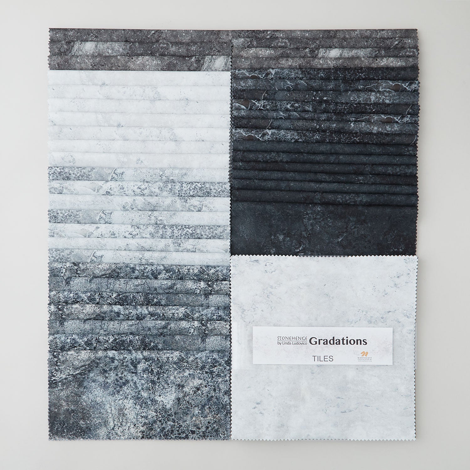 Stonehenge Gradations II - Graphite Tiles