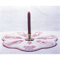 Christmas in the Round Tabletopper Redwork Kit
