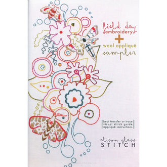 Field Day Embroidery & Wool Appliqué Sampler Pattern