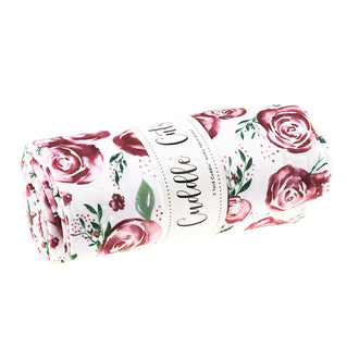 Cuddle® Digital Prints - Rosa Merlot 2 Yard Cut