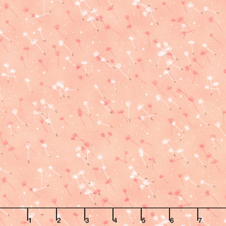 Dandi Duo - Flyaway Seeds Peach Yardage