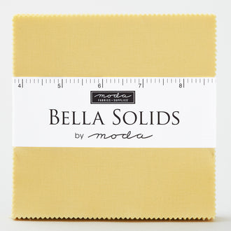Bella Solids 30's Yellow Charm Pack